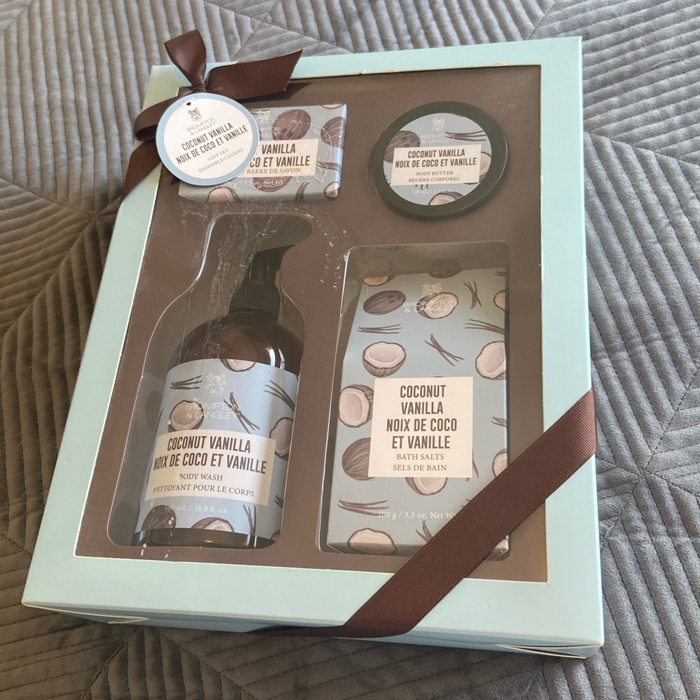Brompton & Langley Coconut Vanilla gift set